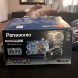 Panasonic SD90 Video Camera