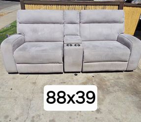 Dual Power Reclining Sofa