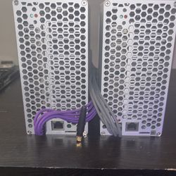 2 Doge Miners, One Wifi One Ethernet. Comes With One Psu