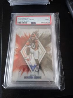 Quinshon Judkins 2025 Phoenix Color Blast PSA 9