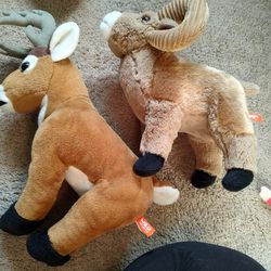 Deer & Ram Stuffed Animal 