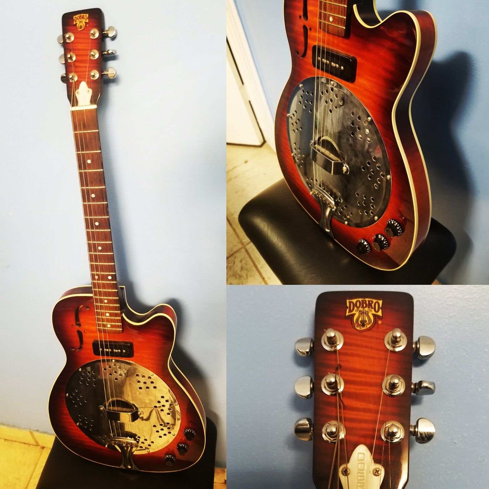 Rare Gibson Dobrolektric Electric 6-String Dobro Guitar