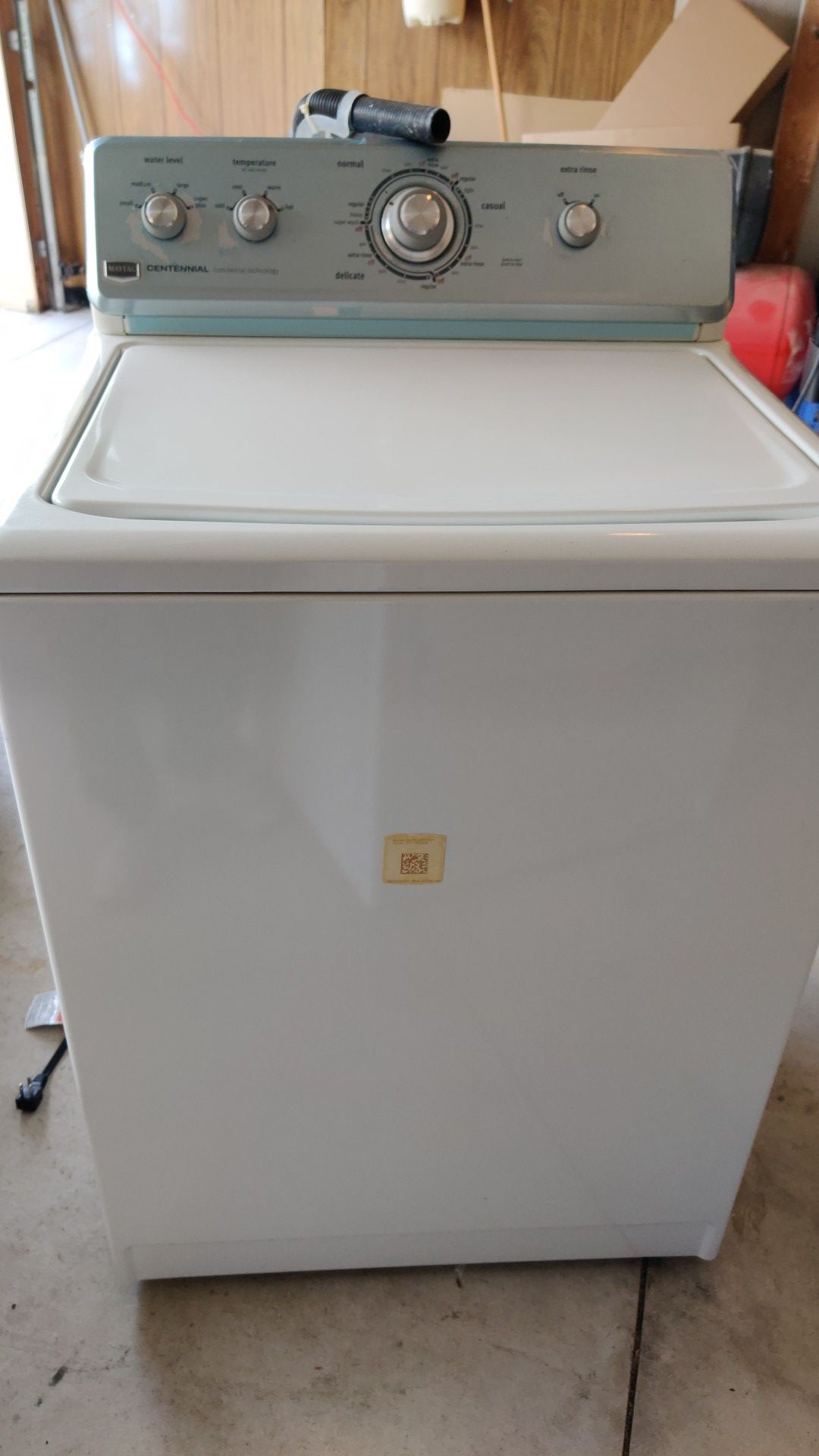 Maytag washer and dryer