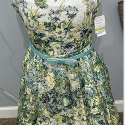  floral dress size 4