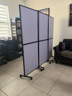Room divider 3 panels
