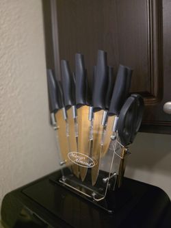 Gold knife set