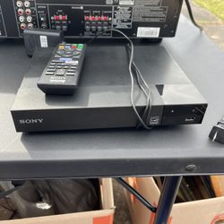 Sony Dvd Blu-ray Player