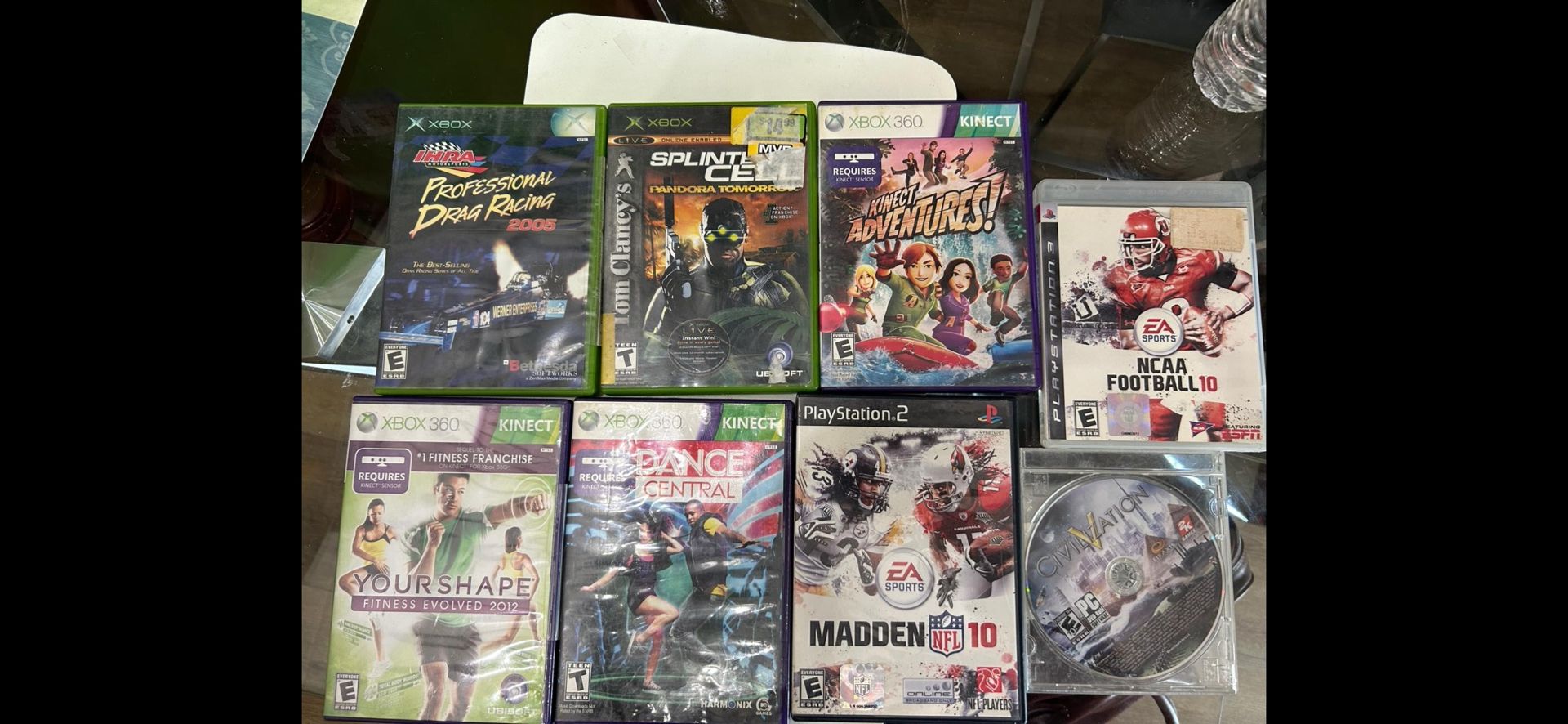VIDEO GAMES FOR JUST - 8 Games For $40