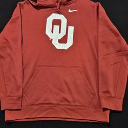 Nike University Of Oklahoma Sooners Men's Large Sweatshirt 