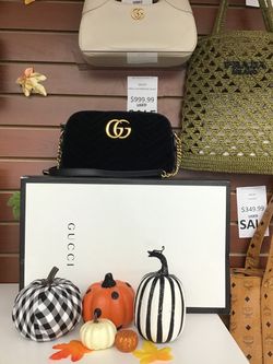 Gucci Marmont GG Black suede
