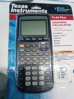 TI 83 PLUS  CALCULATOR NEW !!