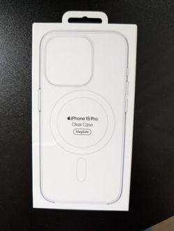 Apple Clear case for iPhone 15 Pro