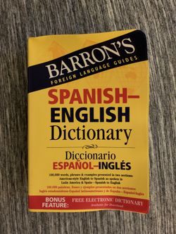 Spanish-English Dictionary