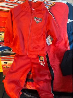 Disney lightning McQueen tracksuit 2T