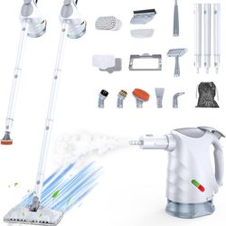 New 10-in-1 Steam Mop – All Accessories Included
