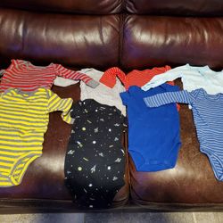 Baby Onesies - Size 6 Months