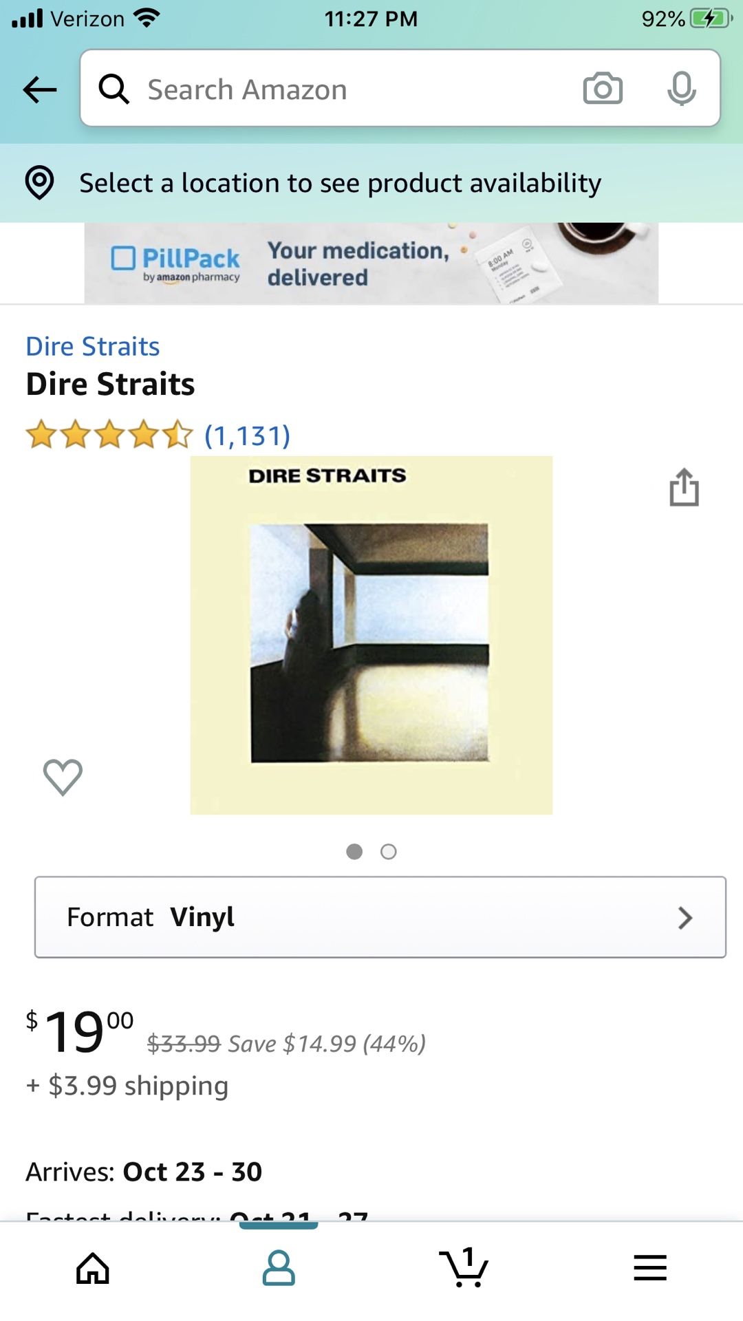 Dire straits vinyl