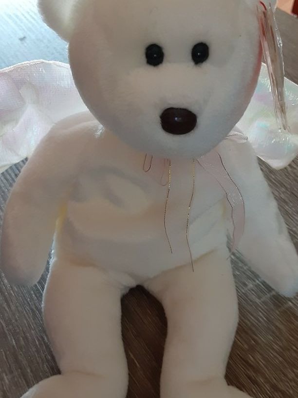 Halo ty Beanie Baby Bear For Sale