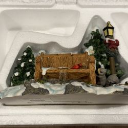 Dept 56 Village Accessory Mill Park Bench 52654 In Box