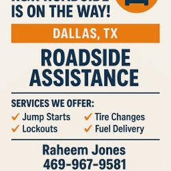 24/7 Roadside Assistance 