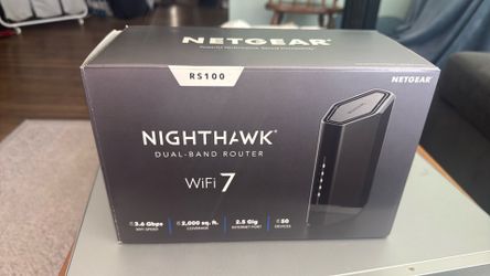 Netgear Nighthawk Dual-Band Performance WIFI7 2.5G WAN PORT