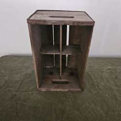 Nice Vintage Wooden Crate  Milk or Soda