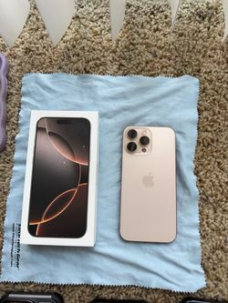 iPhone 16 Pro Max 256GB - Desert Titanium