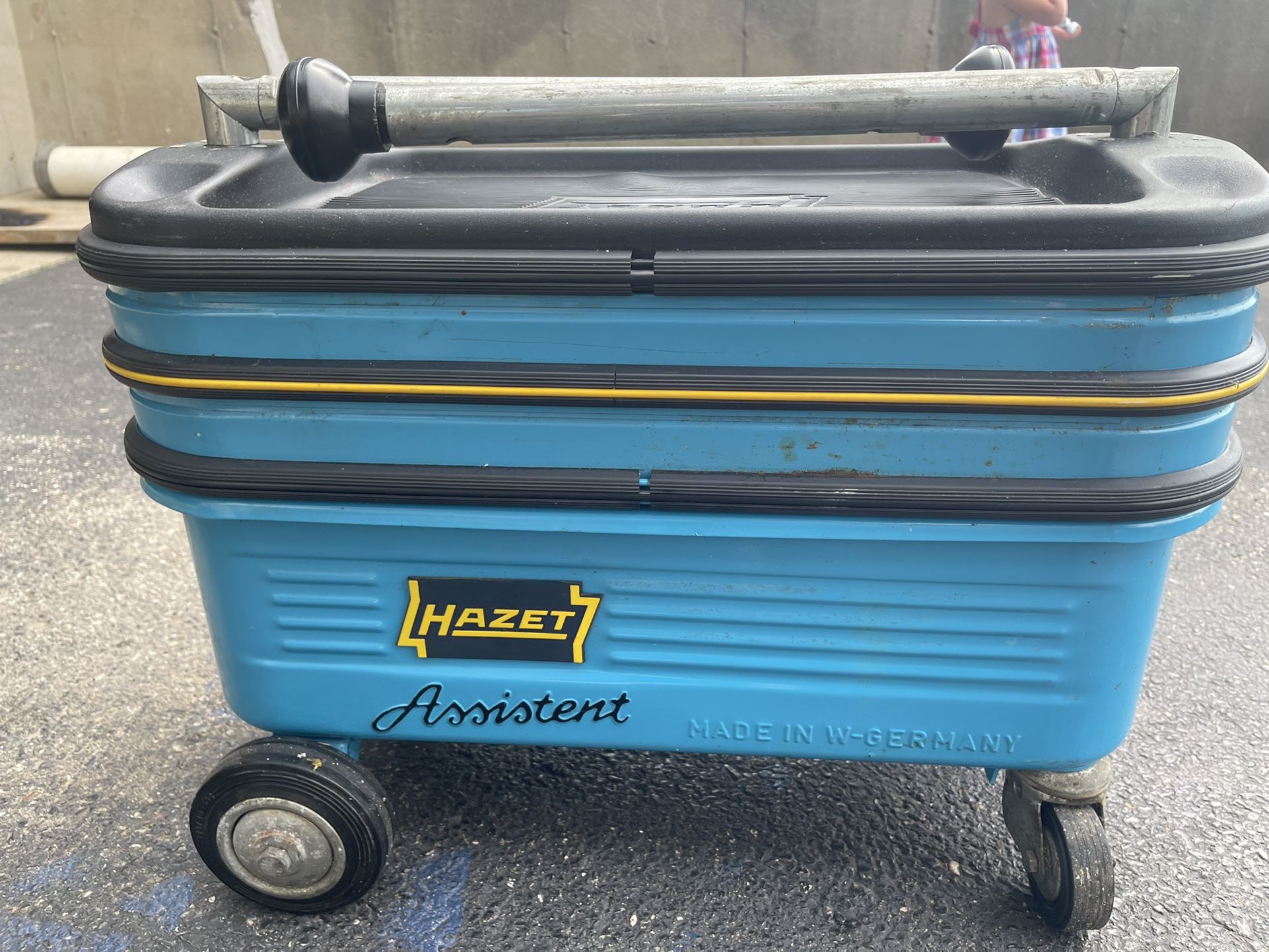 Hazet Rolling, Locking, Collapsible Tool Organizer Cart, HZ166N