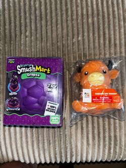 Grape & Cow squishy