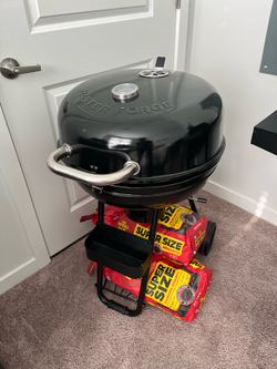 NEW Master Forge 22" Kettle Charcoal Grill – Never Used