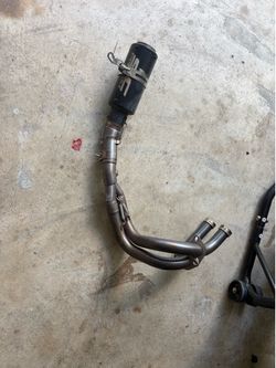650 Z(contact info removed)-2025 Full System Exhaust Tips Black Header Pipe