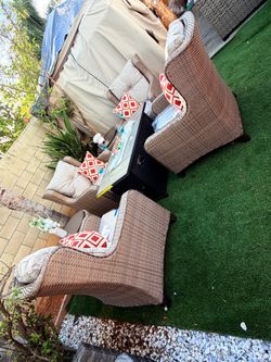 Outdoor furniture Sumbrella fabric set brand new