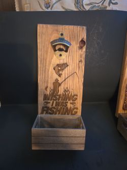 Wish I was fishing bottle opener