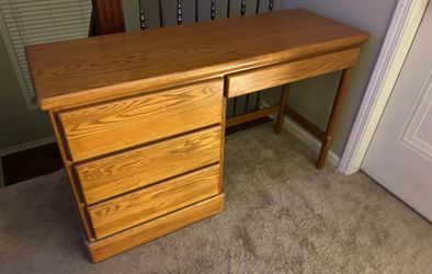 Solid Oak Desk