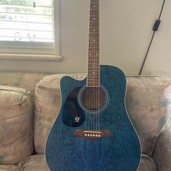 Left handed Electro-acoustic Guitar