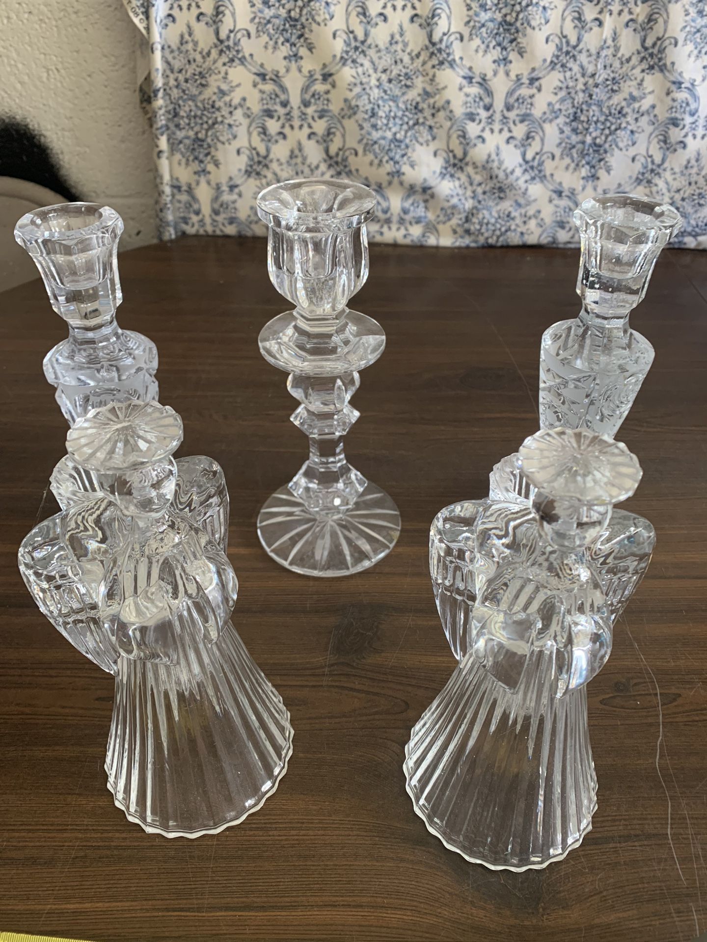 Glass Candle Holders All For $20