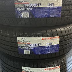 ATLANDER 225/65/17 $71 EACH NEW 225/65/17 ALL SEASON TIRES 
