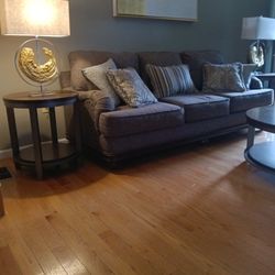 Broyhill Three Piece Living Room Set For Sale And A Dinette Set Four Chairs