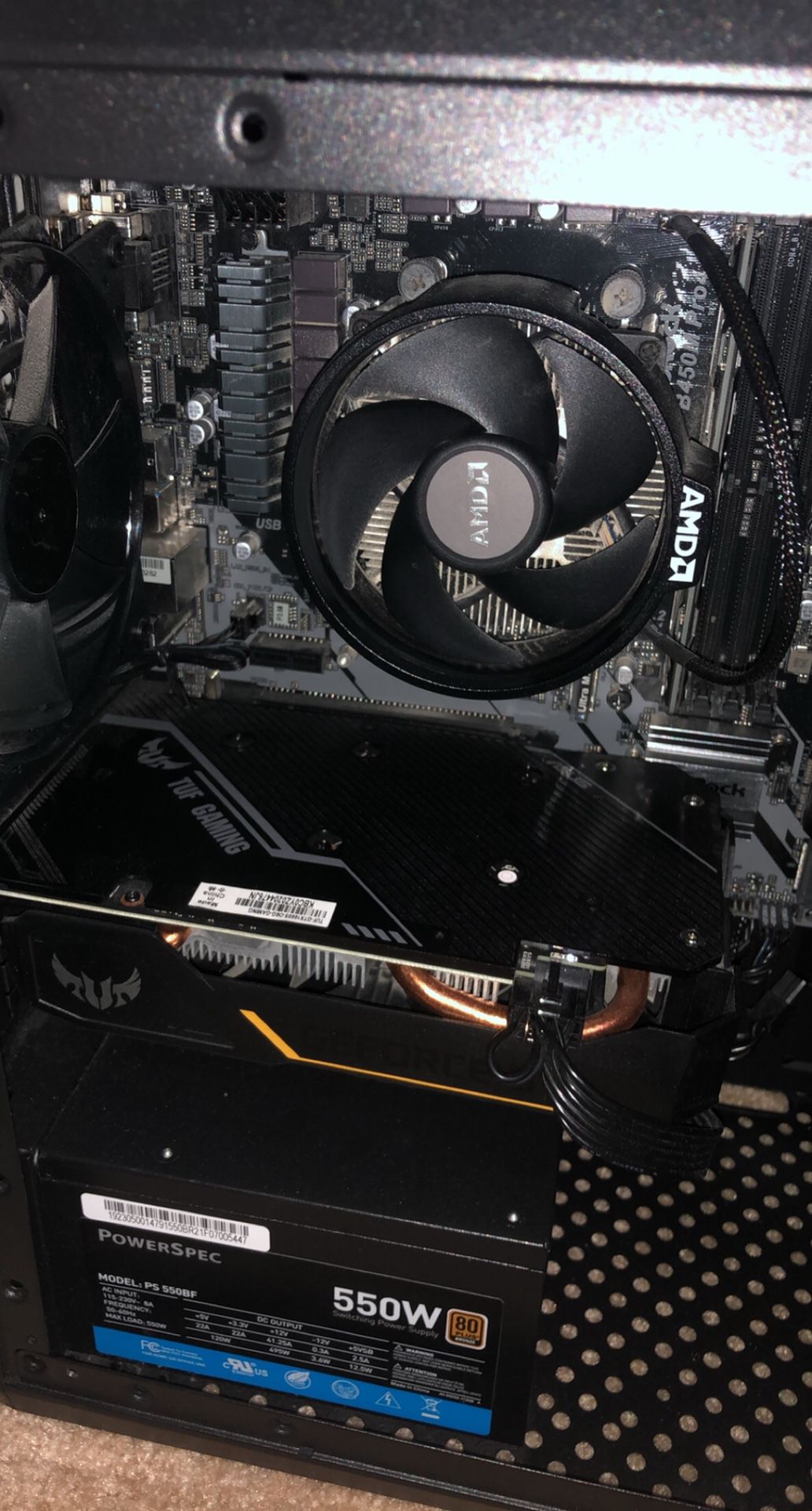 GTX 1660 SUPER and RYZEN 5 2600x ONLY