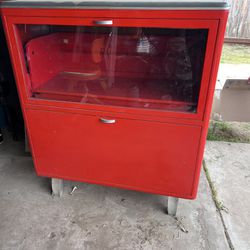 Vintage Metal Storage Cabinet