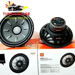 COMPLETE BASS SYSTEM PKG 1000W Dual Loaded Car Subwoofer Audio Sub+Box+Amplifier+Amp Kit