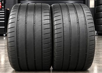 315-30-22 Michelin tires 2x 75% tread RFT