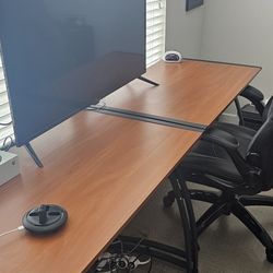 Classical Cherry Brown Corner Office/Gaming Desk