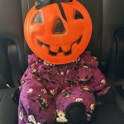 Halloween Bucket Doll 