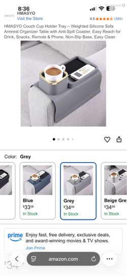 Silicone cup holder tray