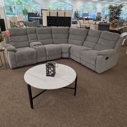 ✨RECLINING FABRIC SECTIONAL 