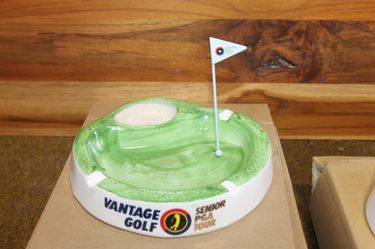 SENIOR PGA TOUR ASHTRAYS.