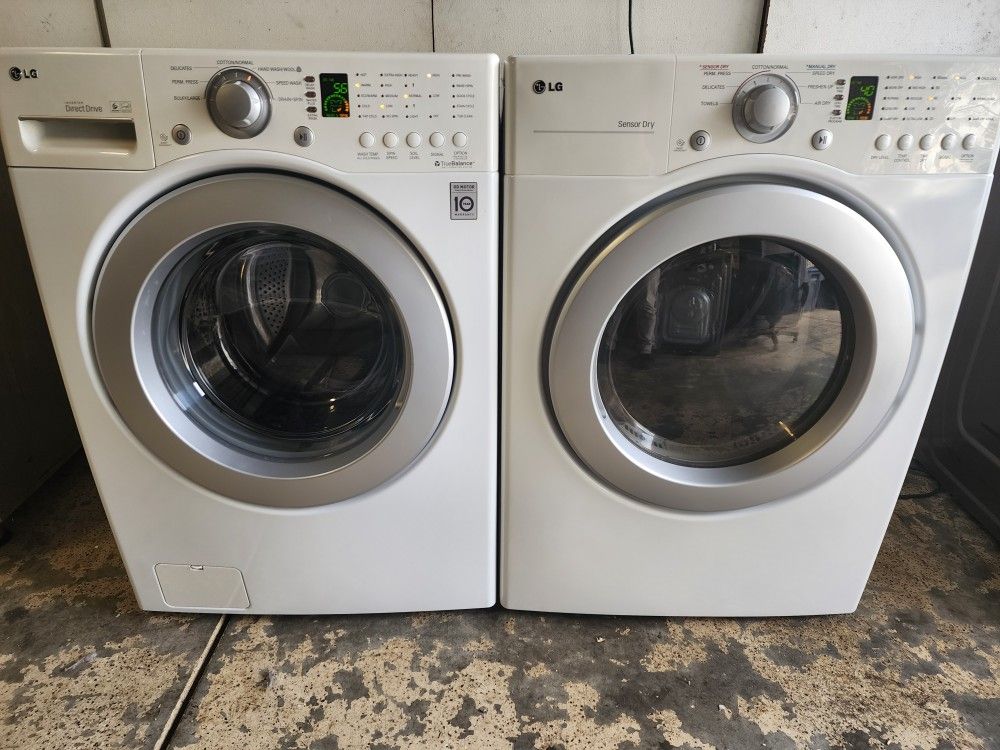 LG Washer And Dryer