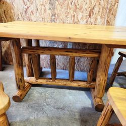 Rustic Kitchen Table And Chairs
