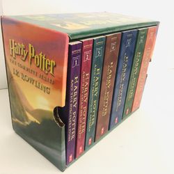 Harry Potter the Complete Series by J.K. Rowling Scholastic Paperback